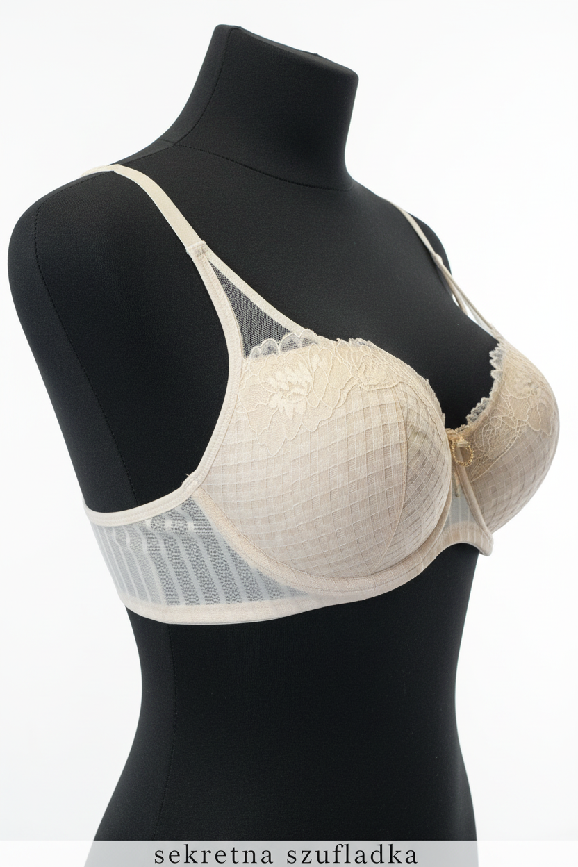 Sekretna Szufladka cream bra side