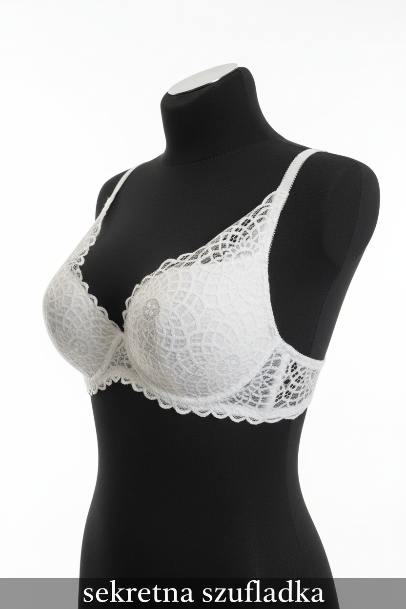 Sekretna Szufladka white bra side higher crop