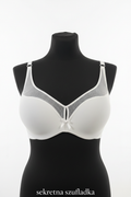 Sekretna Szufladka white mesh bra front cropped