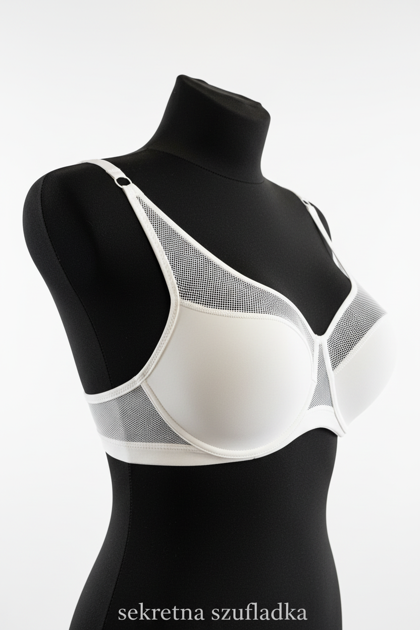 Sekretna Szufladka white mesh bra side cropped